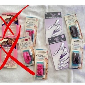 Vintage Y2K Press-On Nails Bundle Fing'rs Cosmar Street Wear 90s-2000s Lot
